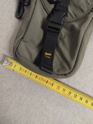 Bandolera Pull&Bear verde y negra nueva