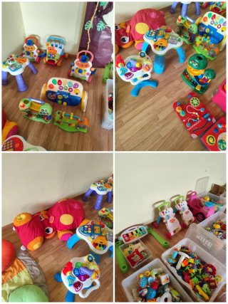 Lote de juguetes infantiles