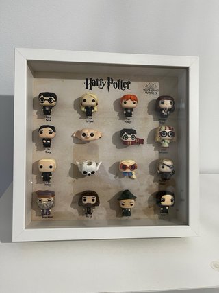 Cuadro Ikea con Funkos Mini Harry Potter