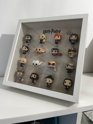 Cuadro Ikea con Funkos Mini Harry Potter