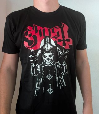 CAMISETA NEGRA - GHOST - TALLA XL y más...