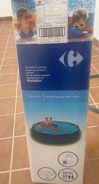 Piscina Desmontable Tubular 3m x 76cm.