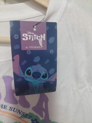 Camiseta Disney Stitch & Angel Talla M