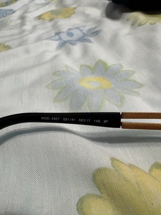Gafas de sol Versace originales negras y doradas