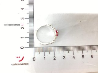 anillo plata 925mm con piedra con circonita