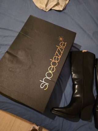 Botas de cuero negras estilo texanas – Talle 36