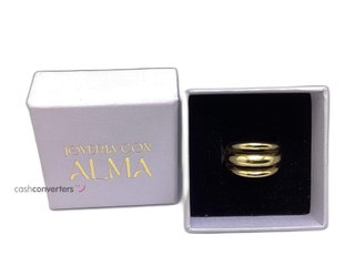 anillo oro 18k