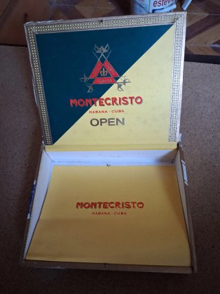 Scatole Vuote di Sigari - Montecristo, VegaFina, Cua