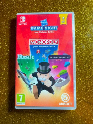 Nintendo Switch Juego 3 en 1 de Hasbro Game Night