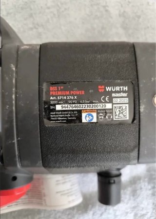 Pistola de impacto neumática Würth DSS 1" Premium