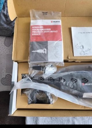 Pistola de impacto neumática Würth DSS 1" Premium