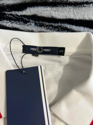 Polo Fred Perry Branco