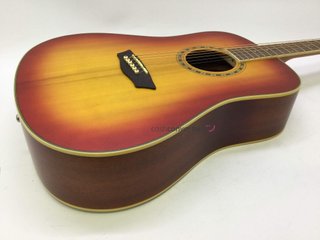 guitarra acustica washburn wd7sacsm