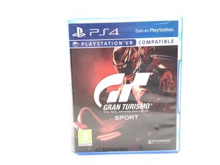 gran turismo sport ps4
