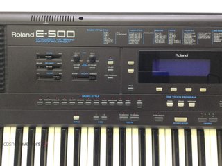teclado electronico roland e-500