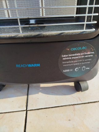 Estufa de gas Cecotec Readywarm