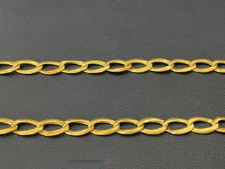 cadena oro 18k 27cm