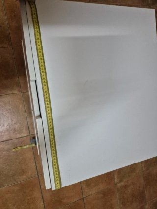 Cómoda blanca 2 cajones Ikea