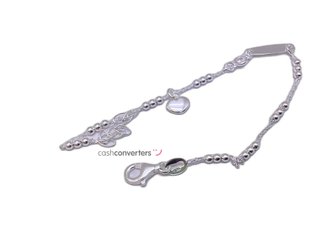 esclava plata 925mm con piedra con circonita