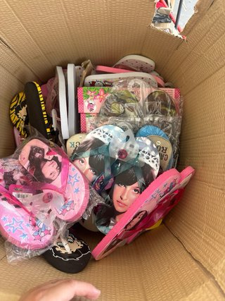 Lote 130 pares chanclas