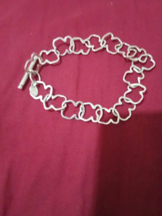 Pulsera Tous Plata Corazones