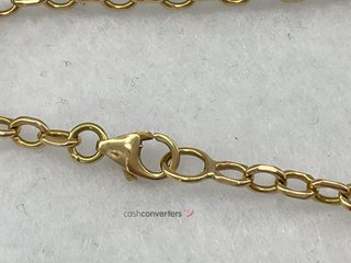 cadena oro 18k 28cm