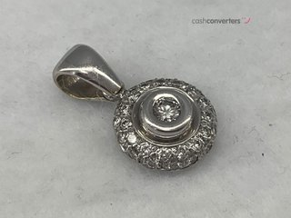 colgante oro 18k con piedra