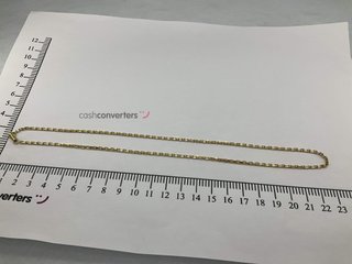 cadena oro 18k 23cm