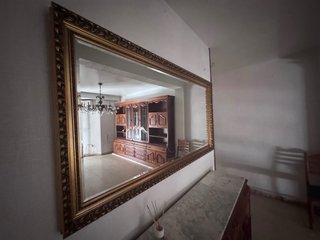 Espejo antiguo madera y cristal