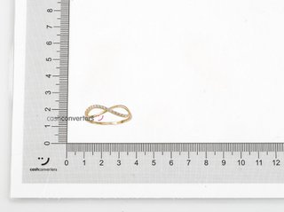 anillo oro 18k con piedra con circonita