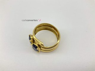 anillo oro 18k con piedra