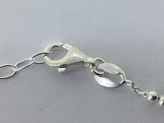 esclava plata 925mm con piedra con circonita
