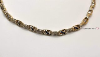 cadena oro 18k 60cm