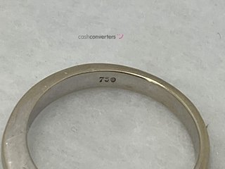 anillo oro 18k con piedra