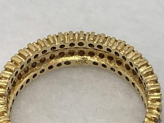 anillo oro 18k con piedra