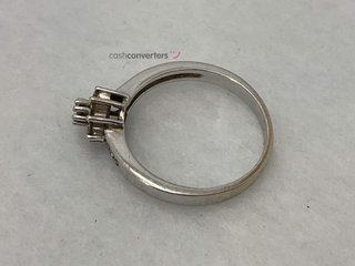 anillo oro 18k con piedra