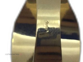 sello oro 18k con piedra con circonita