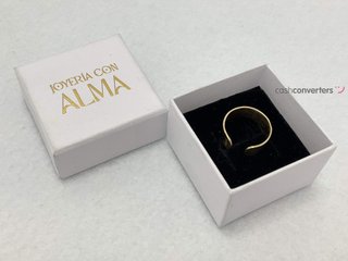 anillo oro 18k