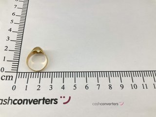 anillo oro 18k con piedra