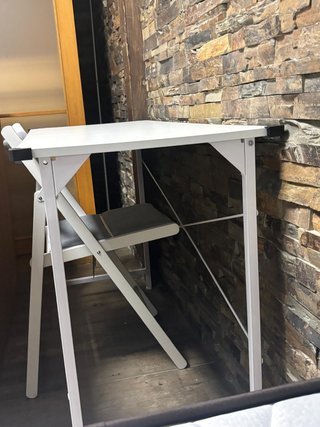 Mesa de estudio blanca 70x120 cm