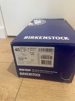 Birkenstock Boston BS Taupe Tam. 40