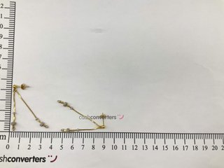 pendientes oro 18k con piedra