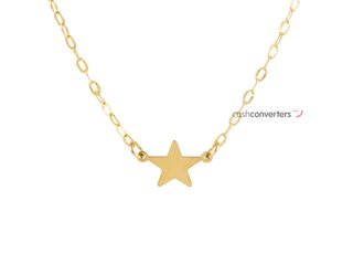 cadena oro 18k 22.5cm