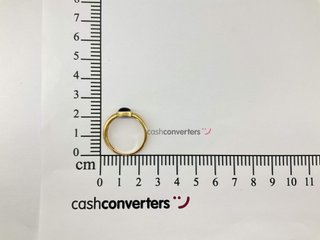 anillo oro 18k con piedra