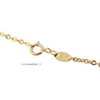 manita oro 18k con piedra con circonita