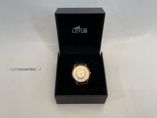 reloj pulsera caballero lotus 15980