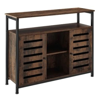Credenza Warrington 100x37x82cm · Metallo · Vetrine