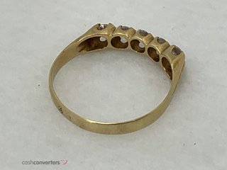 anillo oro 18k con piedra
