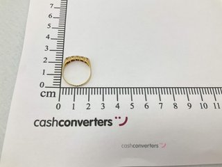 anillo oro 18k con piedra