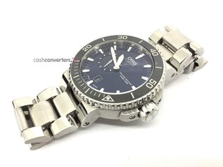 reloj alta gama caballero oris aquis small second 01 743 7733 4135-07 8 24 05peb